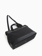 Сумка дорожная на молнии Bagsland, наружный карман, длинный ремень, чёрная - Фото 10