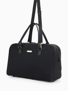 Сумка дорожная на молнии Bagsland, длинный ремень, чёрная - Фото 8