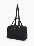 Сумка дорожная на молнии Bagsland, длинный ремень, чёрная - Фото 7