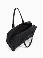 Сумка дорожная на молнии Bagsland, длинный ремень, чёрная - Фото 3