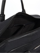 Сумка дорожная на молнии Bagsland, длинный ремень, чёрная - Фото 4