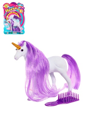 {{photo.Alt || photo.Description || 'Уценка Лошадь «Единорог» с аксессуарами, МИКС'}}