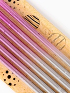 УЦЕНКА Свечи для торта «Ройс. Градиент», 6 шт., высокие, 13 см, фиолетовый, розовый, серебро - Фото 3