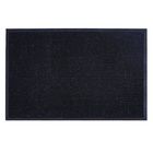 УЦЕНКА Коврик влаговпитывающий ребристый 60×90 см «Стандарт» цвет черный - Фото 3