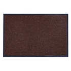 УЦЕНКА Коврик влаговпитывающий ребристый 60×90 см «Стандарт» цвет коричневый - Фото 3