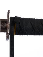 УЦЕНКА Макет оружия «Сувенирная катана на подставке», чёрные ножны с резным драконом, рукоять микс, 100 см - Фото 2