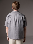 Рубашка мужская с коротким рукавом MIST, размер 48, серая - Фото 7