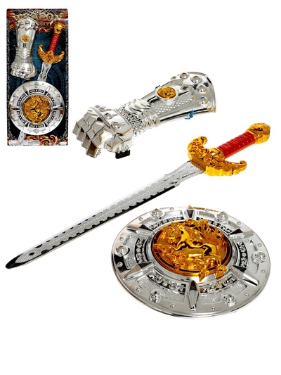 УЦЕНКА Набор рыцаря «Орден Льва», детский, 3 предмета