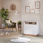 Комод-трансформер Polini kids Ameli 3010, белый-дуб крафт золотой - фото 121395001