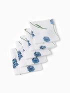 Набор платочков Крошка Я  Cornflowers (вид 2) 20*20 см-5 шт, муслин, 100 % хлопок - фото 46131124