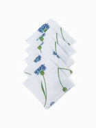 Набор платочков «Крошка Я» Cornflowers вид 2, 20×20 см-5 шт., муслин, хлопок 100% 10858249 - фото 16836131