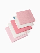 Набор платочков «Крошка Я» Colored hearts (вид 1), 20×20 см, 5 шт., муслин, хлопок 100% - Фото 7