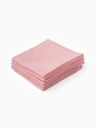 Набор платочков «Крошка Я» Rose, 20×20 см-5 шт., муслин, хлопок 100% 10858254 - фото 16836153