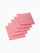 Набор платочков Крошка Я Raspberry 20*20 см-5 шт, муслин, 100 % хлопок 10858255 - фото 14671716