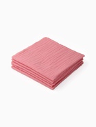 Набор платочков Крошка Я Raspberry 20*20 см-5 шт, муслин, 100 % хлопок 10858255 - фото 16556164
