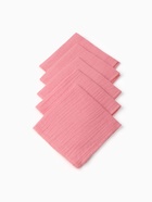 Набор платочков «Крошка Я» Raspberry, 20×20 см-5 шт., муслин, хлопок 100% - Фото 4