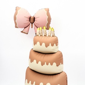 Воздушный шар фольгированный 37" «Бантик»