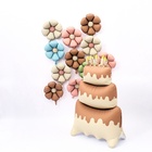 Воздушный шар фольгированный 60" «Сливочный торт», под воздух - Фото 4