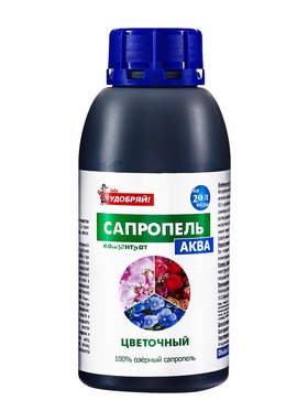 Удобрение Жидкий концентрат Цветочный, ТМ "Сапропель Аква", 0,5л 10889448