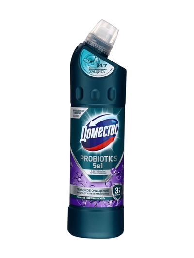 DOMESTOS средство чистящее, цветочная свежесть с активными пробиотиками 750 МЛ