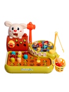 Уценка Рыбалка музыкальная 4 в 1 «Зайкина лужайка», свет, звук 10893214