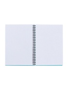 Тетрадь на спирали ErichKrause. Reef А5, 80 листов, в клетку, пластиковая обложка, блок офсет, бирюзовая - Фото 3