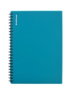 Тетрадь на спирали ErichKrause. Reef А5, 80 листов, в клетку, пластиковая обложка, блок офсет, бирюзовая - Фото 5