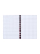 Тетрадь на спирали ErichKrause. Reef А5, 80 листов, в клетку, пластиковая обложка, блок офсет, коралловая 10888424