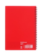 Тетрадь на спирали ErichKrause. Reef А5, 80 листов, в клетку, пластиковая обложка, блок офсет, коралловая - Фото 8