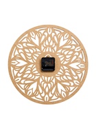 Часы настенные Tenero, интерьерные, плавный ход, d=33.5 см, ажурные, коричневые - Фото 4