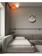 Часы настенные Tommy, котенок, интерьерные, детские, бесшумные, плавный ход, d=33.5 см - Фото 2