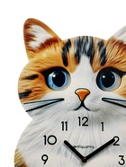 Часы настенные Tommy, котенок, интерьерные, детские, бесшумные, плавный ход, d=33.5 см 10886369 - фото 319849853
