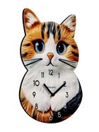 Часы настенные Tommy, котенок, интерьерные, детские, бесшумные, плавный ход, d=33.5 см 10886369 - фото 319849852