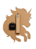 Часы настенные Gelato, единорог, интерьерные, детские, бесшумные, плавный ход, d=33.5 см - Фото 5