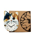 Часы настенные Agat, кошечка, интерьерные, детские, бесшумные, плавный ход, d=33.5 см - Фото 7
