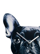 Часы настенные Gabi, французский бульдог, интерьерные, плавный ход, d=33.5 см - Фото 4