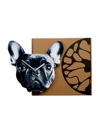 Часы настенные Gabi, французский бульдог, интерьерные, плавный ход, d=33.5 см - Фото 7