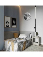 Часы настенные Luna, Луна, интерьерные, плавный ход, d=33.5 см - Фото 2