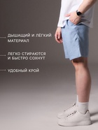 Шорты мужские MIST, размер 48, голубые - Фото 2