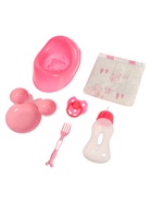 УЦЕНКА (в пакете) Пупс функциональный «Мой малыш », с аксессуарами, пьёт, писает - Фото 8