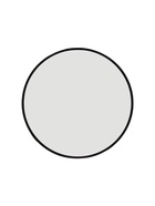 Зеркало интерьерное настенное круглое «Рубин», c окантовкой, d=50 см, цвет чёрный - Фото 2