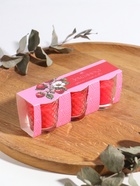 Ароматическая свеча в стакане, набор 3 шт., по 50 мл, 10 ч, 32 г, земляника - Фото 5