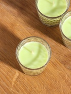 Ароматическая свеча в стакане, набор 3 шт., по 50 мл, 10 ч, 32 г, лайм-мята - Фото 3