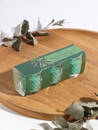 Ароматическая свеча в стакане, набор 3 шт., по 50 мл, 10 ч, 32 г, хвойная иголка - Фото 5