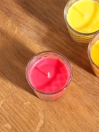 Ароматическая свеча в стакане, набор 3 шт., по 50 мл, 10 ч, 32 г, земляника, манго, цитрус - Фото 4