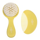 Расчёска детская, щётка для волос в наборе M&B, 2 шт., желтый - Фото 6