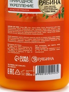 Бальзам для волос с натуральным экстрактом рябины, природное укрепление, 250 мл - Фото 13