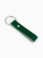 Брелок для ключей из искусственной кожи, зеленый, 9×1.8 см 10882064