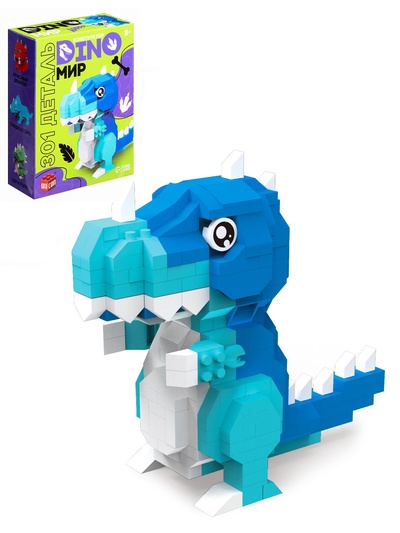 УЦЕНКА Конструктор UNICON «DinoМир», 301 деталь