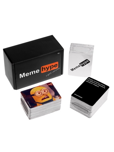 УЦЕНКА Настольную карточную игру Meme hype, 600 карточек, 16+